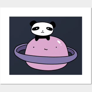 Saturn Panda Posters and Art